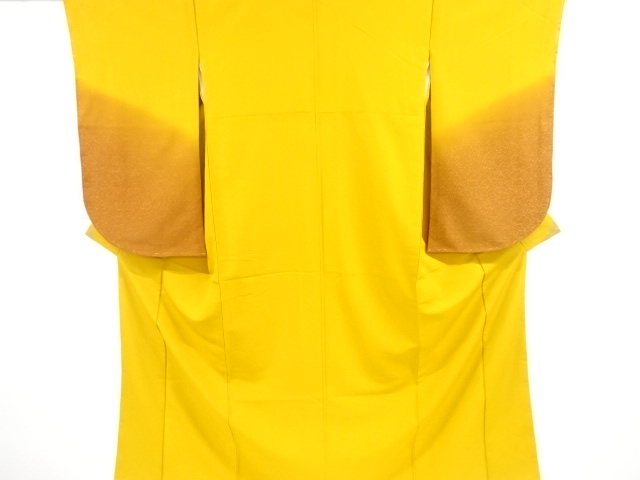 JAPANESE KIMONO / VINTAGE LONG SLEEVES KIMONO / SCATTERED NORI PATTERN